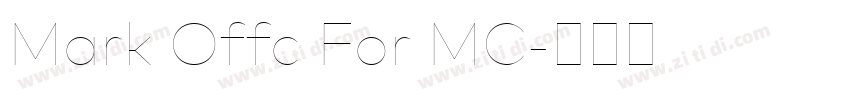 Mark Offc For MC字体转换 Mark Offc For MC字体转换